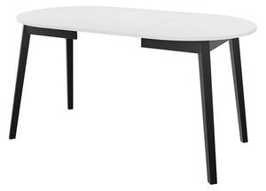Blagovaonski stol na razvlačenje 90 cm Kertare S 90 (sivi mramor + crna) (za 2 do 4 osobe)