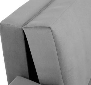 Sofa na razvlačenje Clovea Art III (smeđa) (s prostorom za odlaganje)