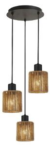Lampa Viseća APP1820-3CPR NATURE BLACK