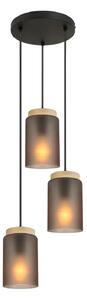 Lampa Viseća APP1811-3CPR Frosted Grey