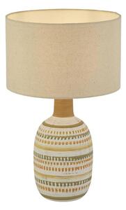 Searchlight EU60060 - Stolna lampa CALYPSO 1xE14/60W/230V keramika