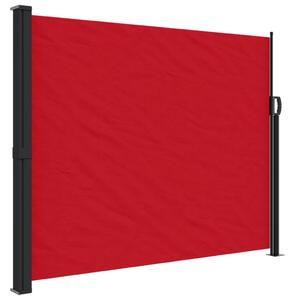 VidaXL Bočna tenda na uvlačenje crvena 160 x 300 cm