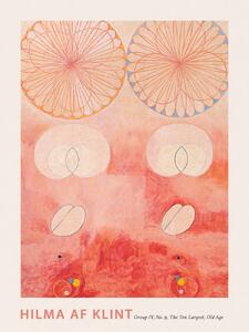 Reprodukcija umjetnosti The Very First Abstract Collection, The 10 Largest (No.9 in Pink) - Hilma af Klint, (30 x 40 cm)