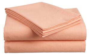 Bavlnena plahta STANDARD 140x240 cm, marelica