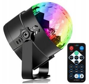 Disco LED RGB efekt svjetlosti projektora + daljinski upravljač
