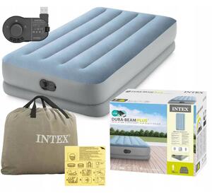Intex madrac na napuhavanje 191 x 99 x 36 cm s ugrađenom USB pumpom