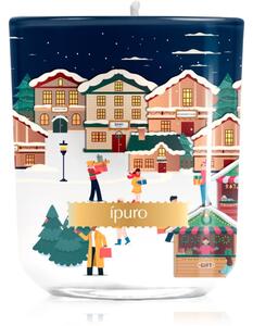 Ípuro Christmas Town Festive Rush mirisna svijeća s poklopcem 270 g