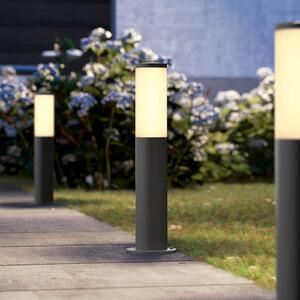 Philips Utrecht podna lampa, E27, antracit, prigušiva, Crno, Metal
