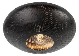 Pametna stropna svjetiljka crna sa zlatom 40 cm uklj. Wifi G95 - Radiance