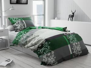 Pamučna posteljina Luxury zelena