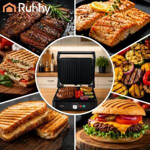 RUHHY 26176 električni grill i toster 2000 W