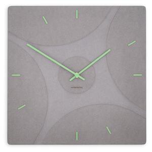 Zidni sat Luxhora Quadriva Light Grey 11 boja kazaljki