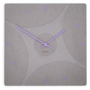 Zidni sat Luxhora Quadriva Light Grey 11 boja kazaljki