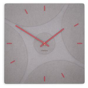 Zidni sat Luxhora Quadriva Light Grey 11 boja kazaljki