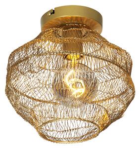 Orijentalna stropna lampa zlatna 25 cm - Vadi