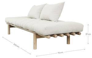 Narančasti kauč na razvlačenje 200 cm Pace - Karup Design