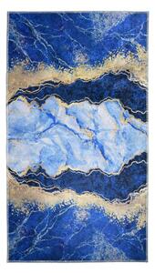 Plavo-zlatni tepih 140x80 cm - Vitaus