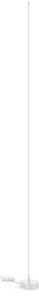 Wever & Ducré Lighting WEVER DUCRÉ LED podna lampa Finlin bijela 2700 K s prigušivačem, prigušiva, Bijela, Dnevni boravak/blagovaonica, Aluminij