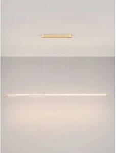 PHEME LED VISILICA ZLATNA 21W IP20 3000K TRIAK PRIGUŠLJIVA NL9214130