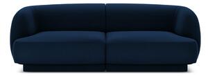 Plavi baršunasti kauč 184 cm Miley - Micadoni Home