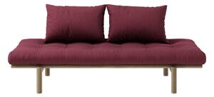 Crveni kauč na razvlačenje 200 cm Pace - Karup Design