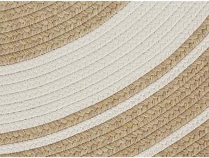 Okrugli vanjski tepih u prirodnoj boji ø 150 cm - NORTHRUGS