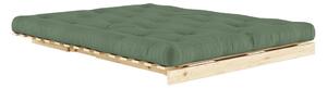 Zeleni kauč na razvlačenje 160 cm Roots - Karup Design