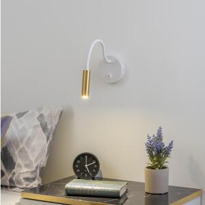Brilagi - LED Fleksibilna zidna lampa MAYA LED/3W/230V 4000K bijela/zlatna
