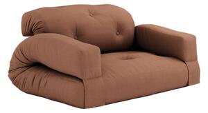 Narančasti kauč na razvlačenje 140 cm Hippo - Karup Design