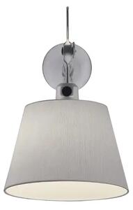 TOLOMEO DIFFUSORE 24 ZIDNA SVJETILJKA SA SJENILOM SATEN 1184010A + 0781050A AR1184010A+AR0781050A