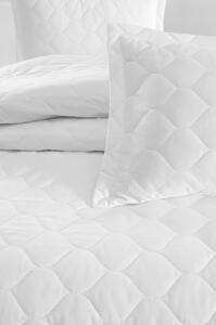 Bijeli prekrivač s 2 jastučnice od ranforce pamuka EnLora Home Fresh, 225 x 240 cm
