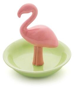 Porculanski stalak za nakit Flamingo - Balvi