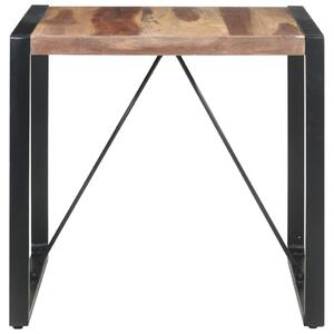 VidaXL Blagovaonski stol 80 x 80 x 75 cm od masivnog drva i šišama