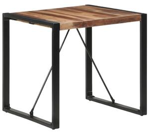 VidaXL Blagovaonski stol 80 x 80 x 75 cm od masivnog drva i šišama