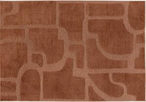 Tepih Marla 160X230X1, Poliester, Crvena