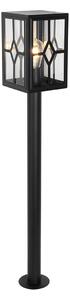 Klasična stojeća vanjska svjetiljka crna 100 cm IP44 - London