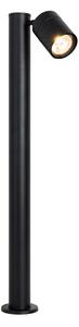 Vanjska svjetiljka crna 80 cm AR70 podesiva IP44 - Solo