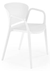 Bijela plastična stolica K491