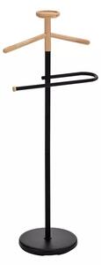 Kovinski vješalica LUGO 110 cm crna