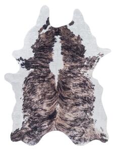 Tamno smeđa sintetička koža 100x135 cm Etosha – Ayyildiz Carpets