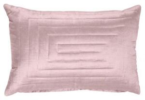 Ukrasna navlaka za jastuk SQUARE PATTERNS 40x60 cm, ružičasta