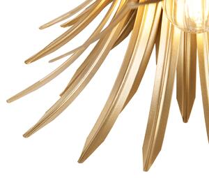 Art Deco stropna lampa zlatna - Wesley