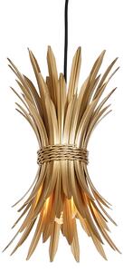 Art Deco viseća lampa zlatna - Wesley