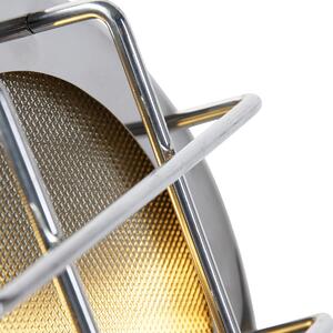 Industrijska stolna svjetiljka od čelika s podesivim drvetom - Shiny