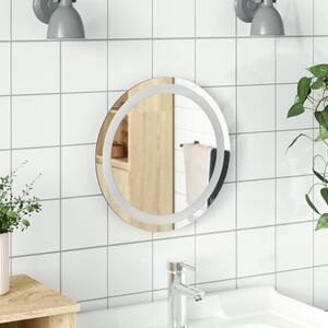 VidaXL LED kupaonsko ogledalo 40 cm okruglo