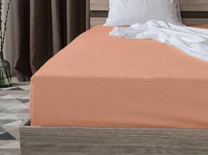 Jersey plahta BASIC marelična 90 x 200 cm