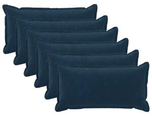 Presvlaka za jastuk 6 pcs HOUTEN Plava 40 x 70 cm - Plava 40 x 70 cm 6
