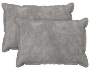 Presvlaka za jastuk 2 pcs HOUTEN Svjetlosiva 30 x 50 cm - Svjetlosiva 30 x 50 cm 2