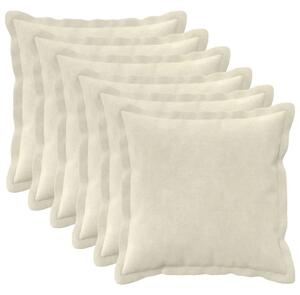 Presvlaka za jastuk 6 pcs HOUTEN Krem 35 x 35 cm - Krem 35 x 35 cm 6