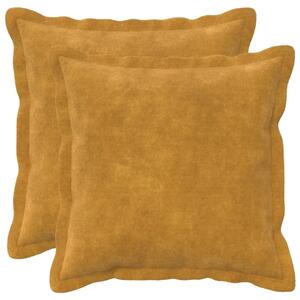 Presvlaka za jastuk 2 pcs HOUTEN Žuta 35 x 35 cm - Žuta 35 x 35 cm 2
